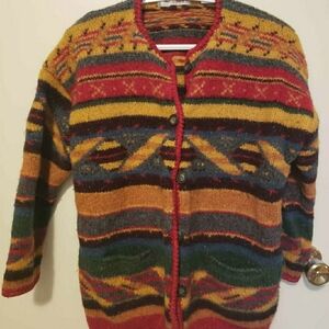 Multicolor Striped Women's Sweater